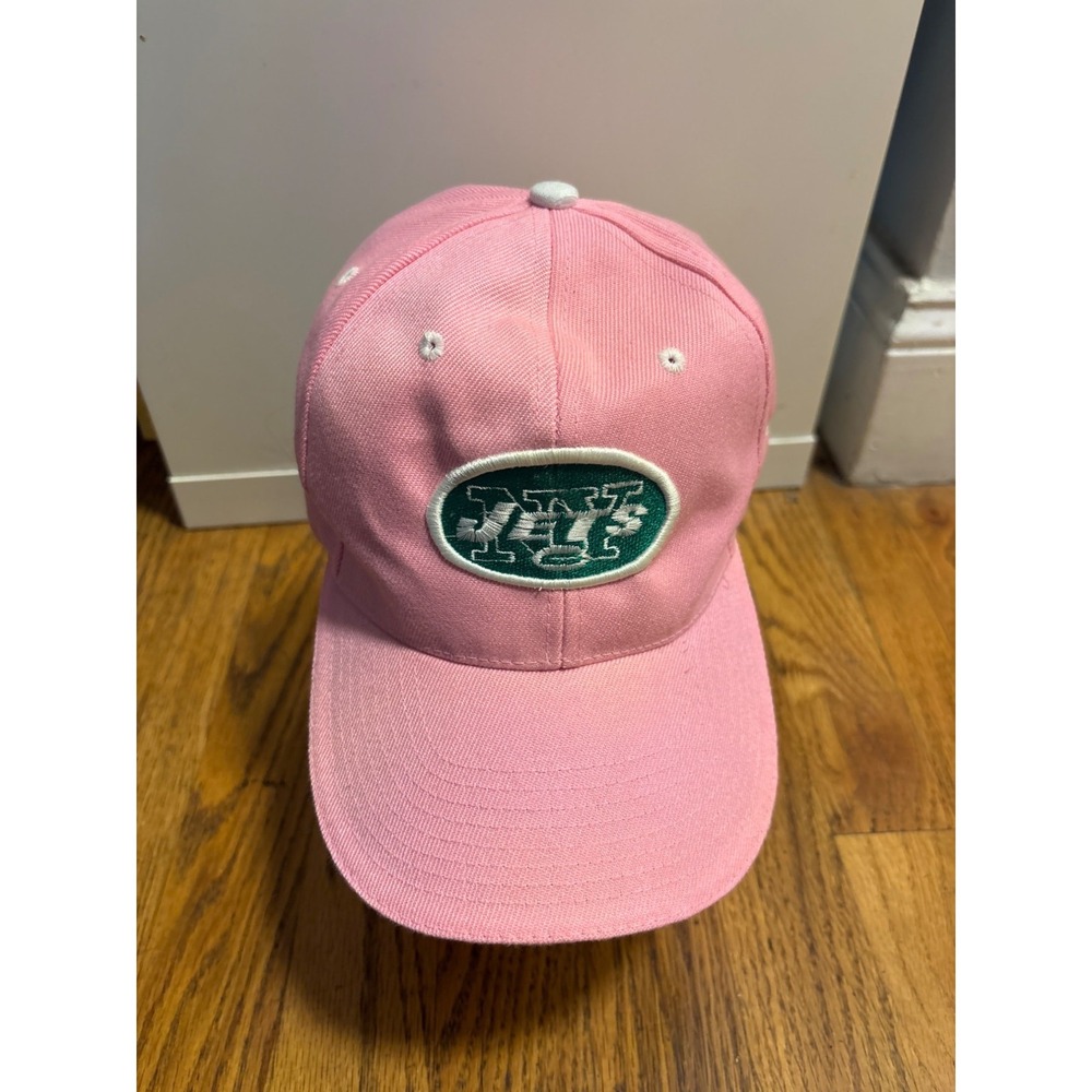 City Hunter NY Jets Hat Women OSFM Pink Excellent‎ NFL Football Baseball Cap
